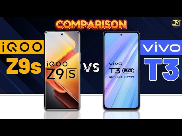 iQOO Z9s vs Vivo T3 : Which Phone is Best