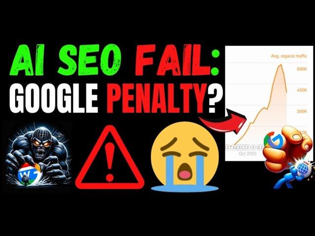 AI SEO Case Study: Google PENALTY? 200K Traffic LOST (SEO Heist)