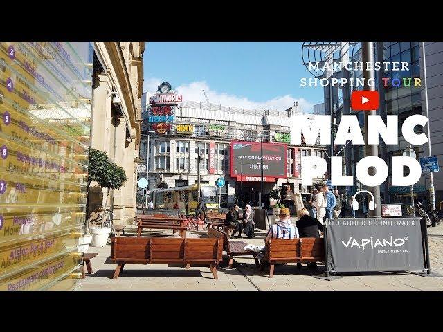 Manchester Shopping Tour | St Ann's Square - Corn Exchange | Walking Tour [4K]