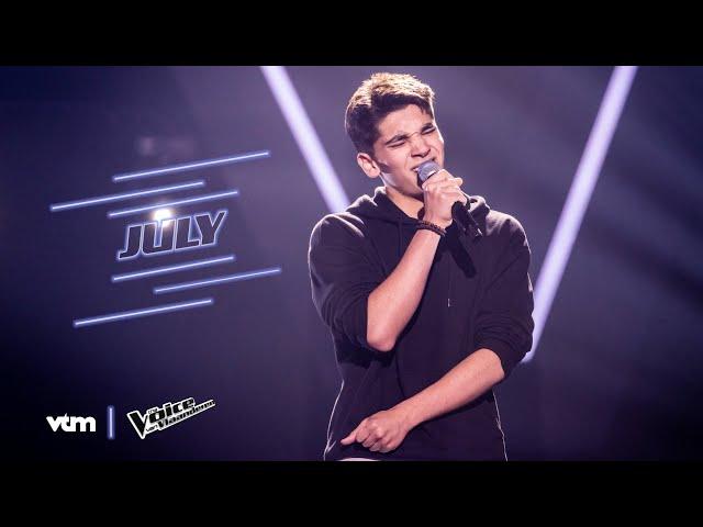 Ramy - July | Blind Auditions #8 | The Voice van Vlaanderen | VTM