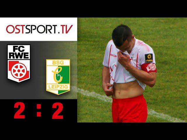 Aus der Traum - RWE verspielt 2:0! RW Erfurt - Chemie Leipzig 2:2 | Regionalliga Nordost