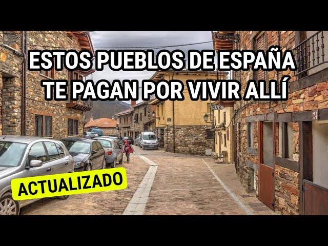 ️Pueblos de ESPAÑA que te pagan por vivir allí (Guía actualizada 2024)