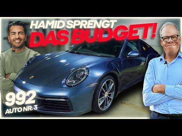 FINALE Hamid sucht für OOONO einen Porsche 911  992️Budget 100.000 € | Hamid Mossadegh #porsche