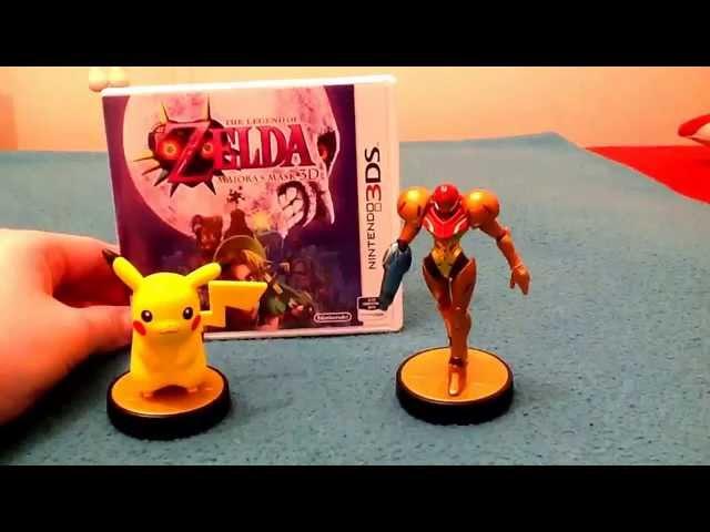 Amiibo Unboxing- Pikachu and Samus and Zelda