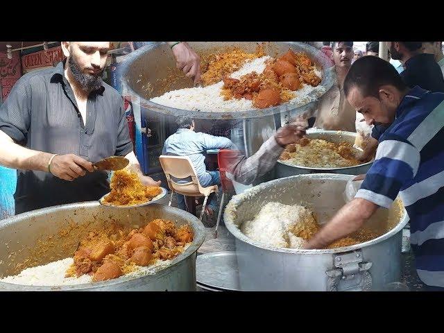 Al-Rehman Biryani Street Food of Karachi Pakistan | People Crazy For CHICKEN BIRYANI.