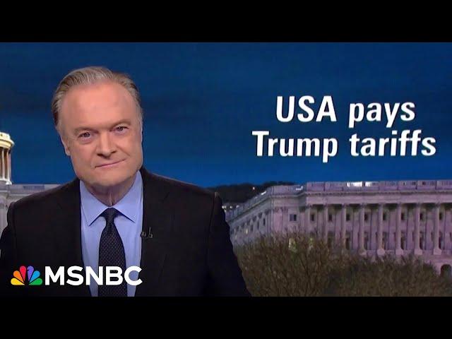 Lawrence: No one else on the planet but Americans will ever pay a Trump tariff