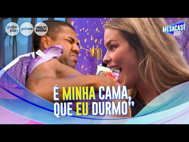 PROVOCARAM?  YASMIN E LEIDY ELIN FAZEM BAGUNÇA PARA IRRITAR DAVI NO QUARTO MAGIA | MESACAST BBB