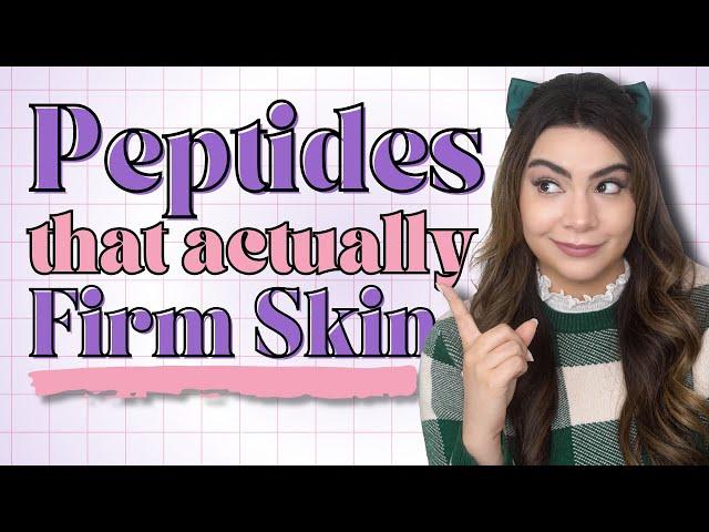 Peptide Skincare that ACTUALLY Firms Your Skin!