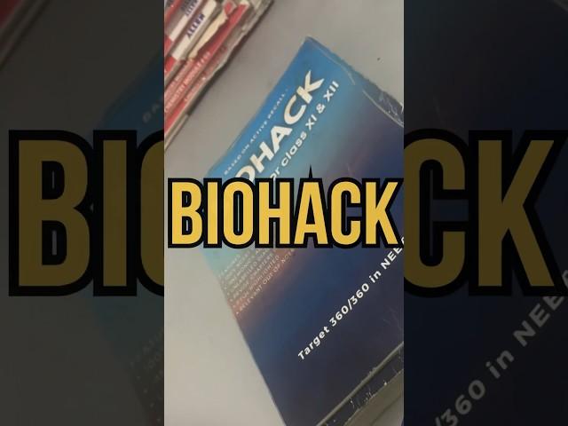 Books that I used for NEET Biology||NEET 2024 Preparation #shorts #neet2024 #biohack