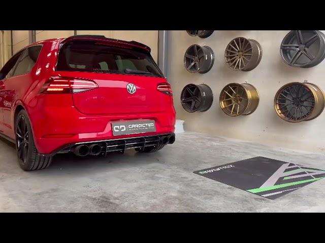 Volkswagen Golf 7 R w/ ARMYTRIX Full Valvetronic Exhaust System | Loud Revs