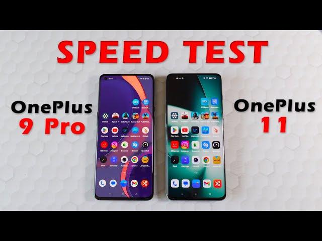 OnePlus 9 Pro vs OnePlus 11 | Speed Test & Benchmarks Comparison