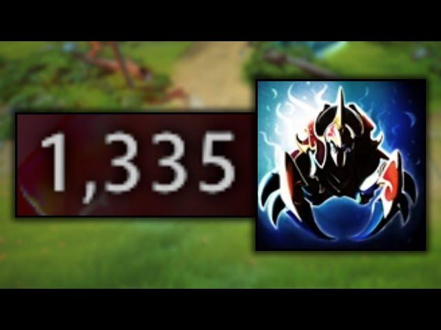 1335 Movement Speed on Nyx Dota 2