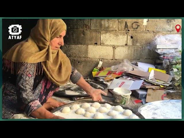 صانعة خبز الصاج في الرقّة