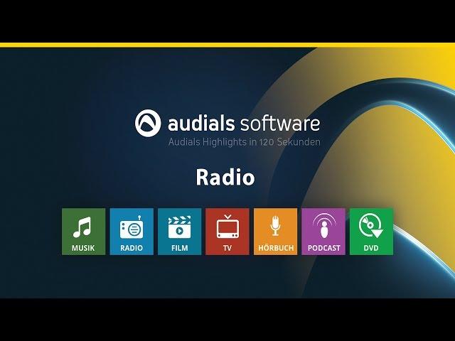 Audials 2017 in 120 Sekunden: Radios hören und mitschneiden