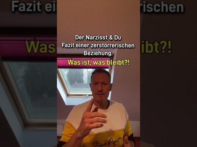 Fazit einer narzisstischen Beziehung