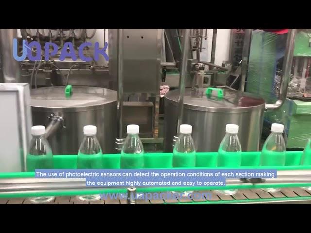 Water bottling machine -washing filling capping 3in1 monoblock -uapack