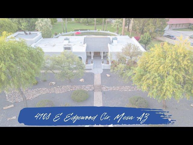 4108 E Edgewood Circle, Mesa AZ 85206