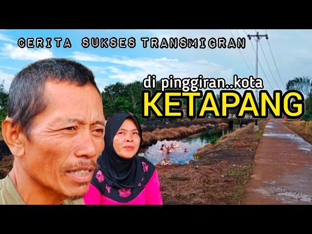 KAMPUNG TRANSMIGRASI!!SUNGAI SIRIH KETAPANG!!KALIMANTAN BARAT.