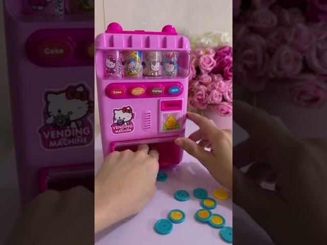 MOST CUTEST HELLO KITTY VENDING MACHINE | ASMR #shorts #satisfying #viral #trending #hellokitty 