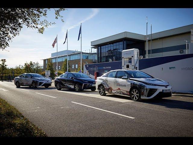 ITM Power hydrogen refuelling station launch at Johnson Matthey Swindon