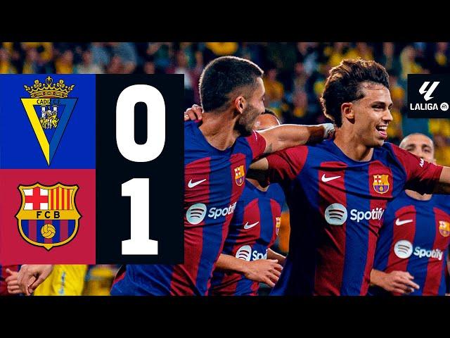 CADIZ 0 vs FC BARCELONA 1 | LALIGA 2023/24 MD31