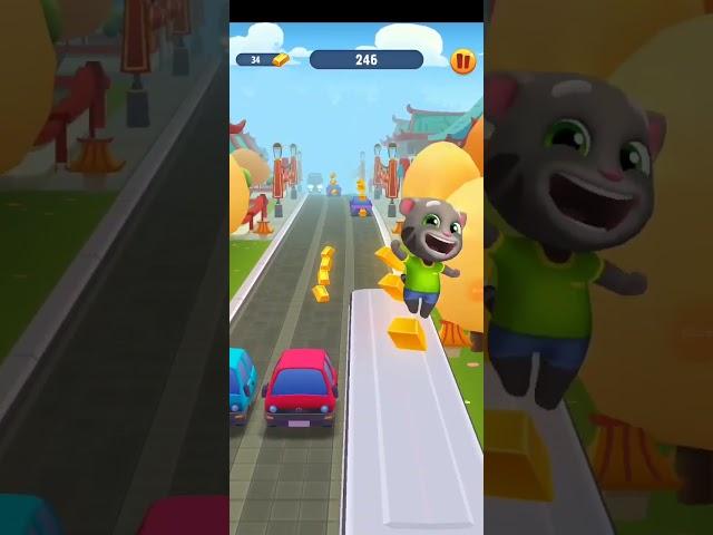 Talking Tom Run Gold game #shorts #tom #gold #memes  #viral #tom #tiktok #fyp #alijaangames