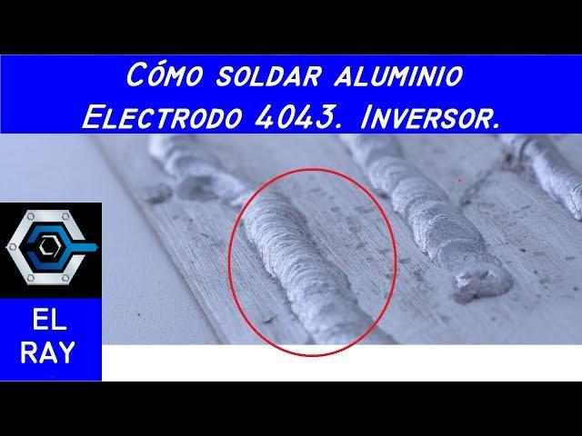 How to weld aluminum with electrode