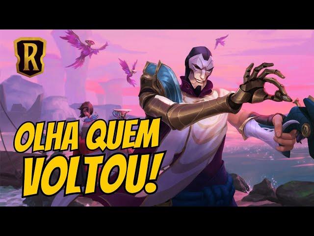 PEGUEI DIAMANTE COM ANNIE JHIN - Legends of Runeterra