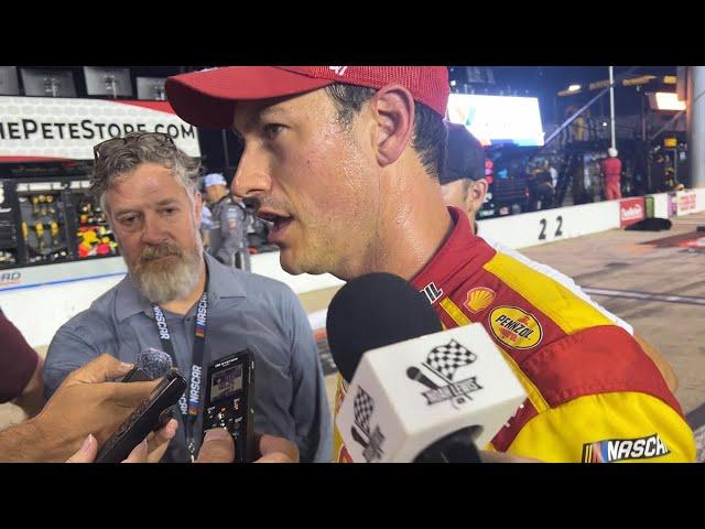 Joey Logano on Austin Dillon: "He's a Piece of Crap, He's Sucked His Whole Career!"