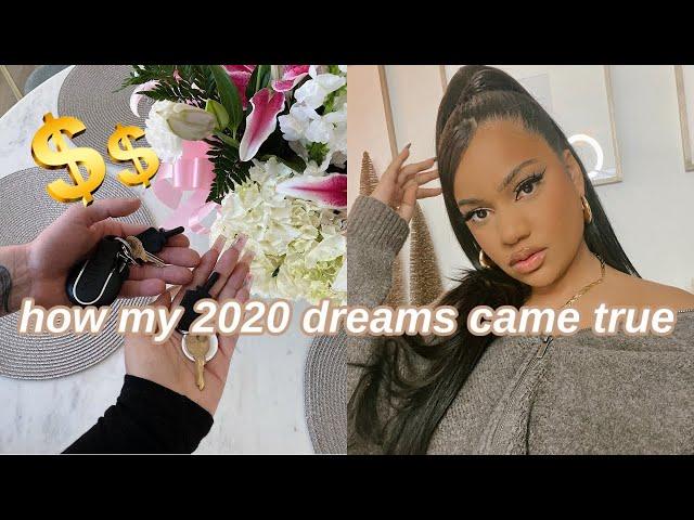 My VISION Board Became My Reality in Under 1 Year (how i make it, manifest, dream, etc..)