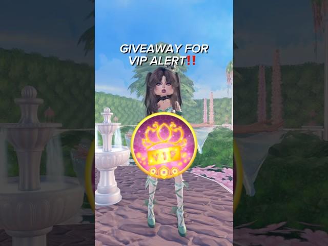 VIP GIVEAWAY ON DRESS TO IMPRESS // #dresstoimpress #dti #roblox #viralvideo