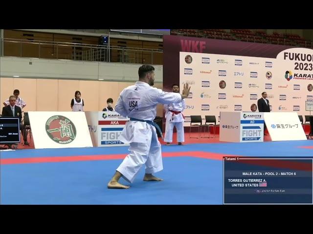 Ariel Torres Guterrez (Anan) - KARATE1 Premier League Fukuoka 2023