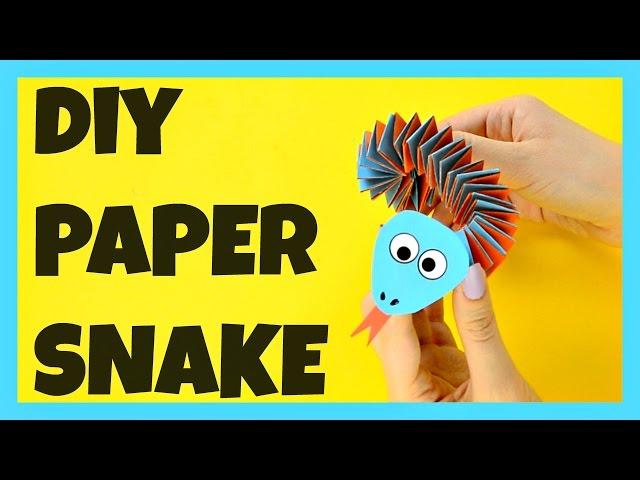 Accordion Paper Snake Craft - paper craft idea