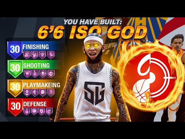 94 DRIVING DUNK + 96 3PT + 93 BALL HANDLE is THE BEST 6’6 GUARD BUILD in NBA 2K24!