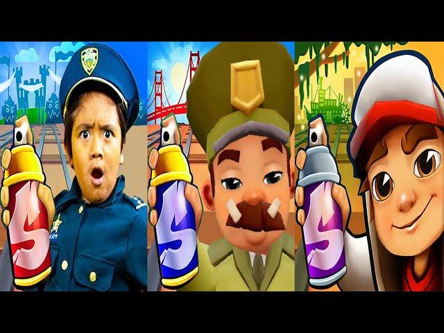 Subway Surfers New Orleans 2024 Eddy Trick Outfit vs San Francisco Guard King vs Tag with Ryan