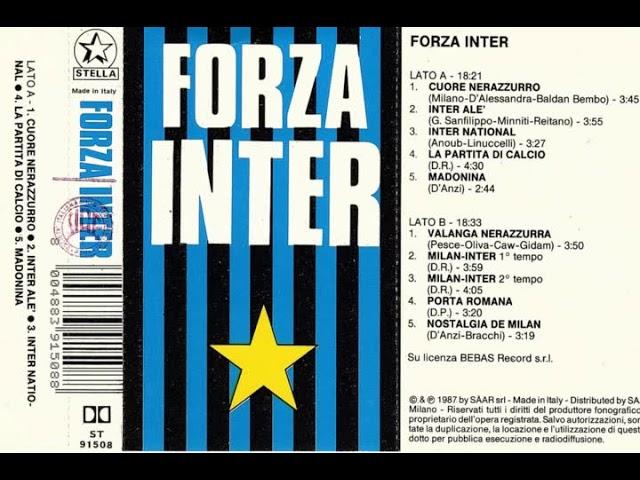 4.La partita di calcio - Audio Cassetta FORZA INTER 1987