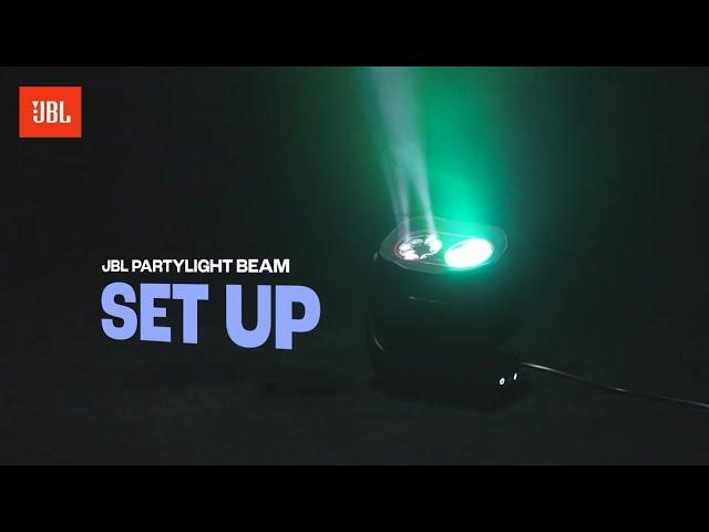 JBL Partylight Beam Setup Guide