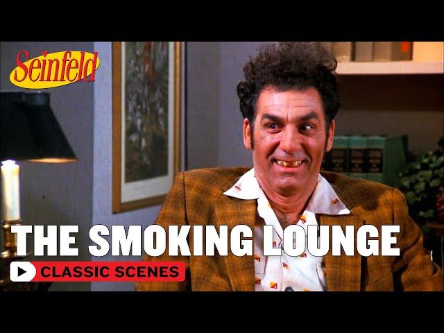 Kramer Is Disfigured From Too Much Smoke | The Abstinence | Seinfeld