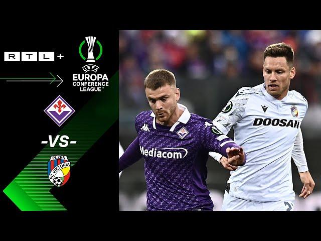 AC Florenz vs. Viktoria Pilsen – Highlights & Tore | UEFA Europa Conference League