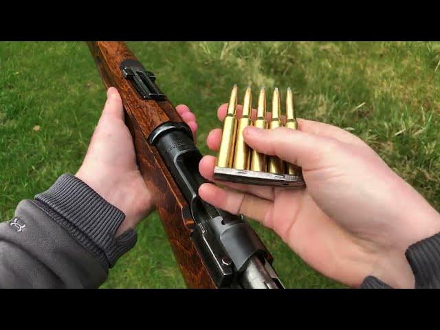 Swedish m/96 Mauser POV firing