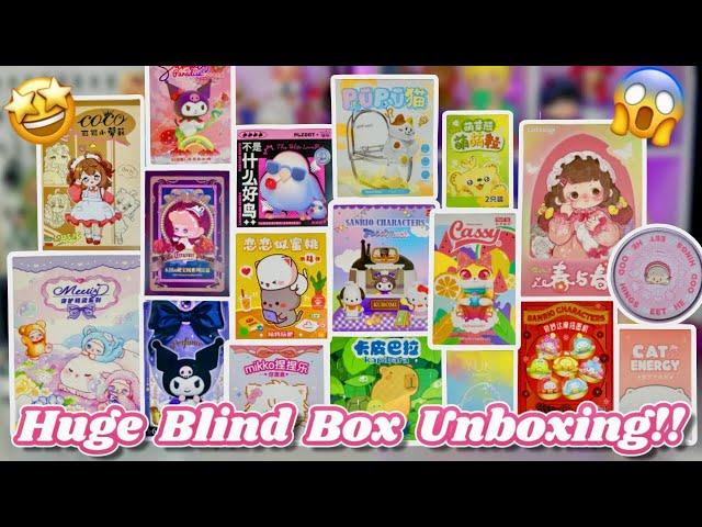 SO MANY BLIND BOXES!! ** SANRIO, CUTE ANIMALS AND SO MUCH MORE!!