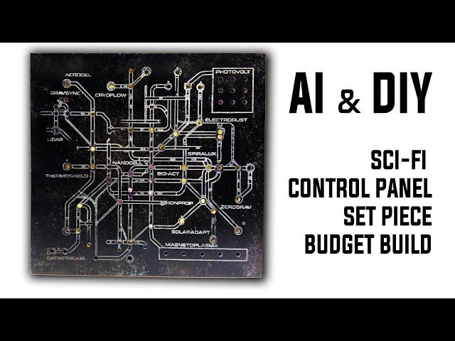 AI & DIY: SCI-FI CONTROL PANEL BUILD