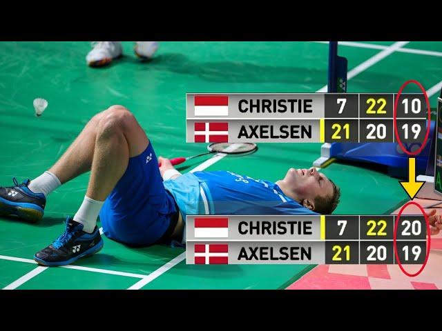 Jonatan Christie's INSANE COMEBACK against Viktor Axelsen