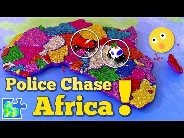 Africa Police Chase || Race Across Africa!