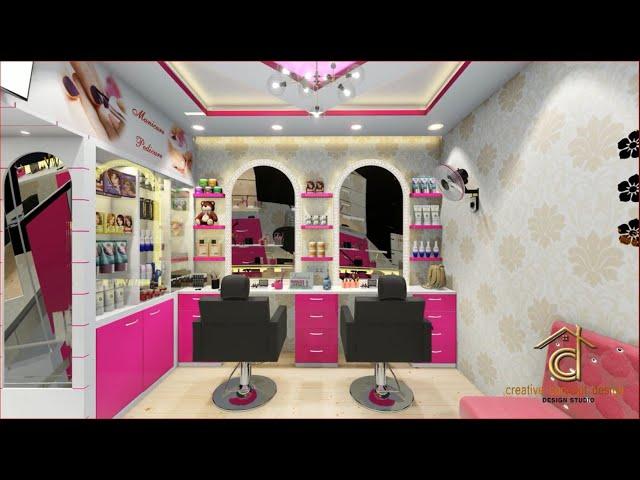 Beauty Parlour Interior Design 2022 | Parlour Design | Beauty Salon setup at low budget