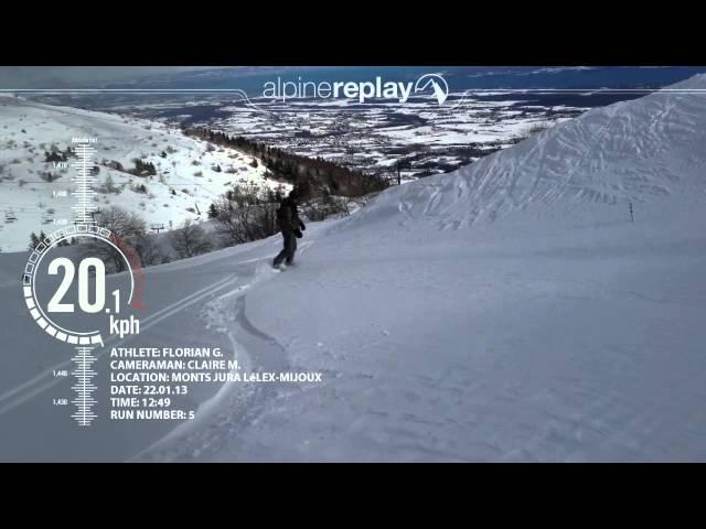 Florian Girard @ Monts Jura Lélex-Mijoux