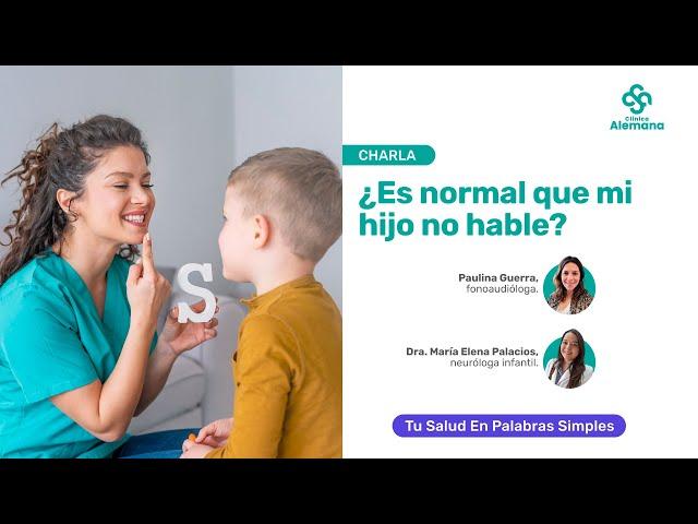 ¿Es normal que mi hijo no hable? | Clínica Alemana