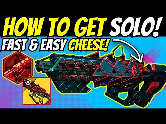 How To Get Crafted Outbreak Perfected SOLO! Legend Zero Hour CHEESE & Switch Locations Destiny  2