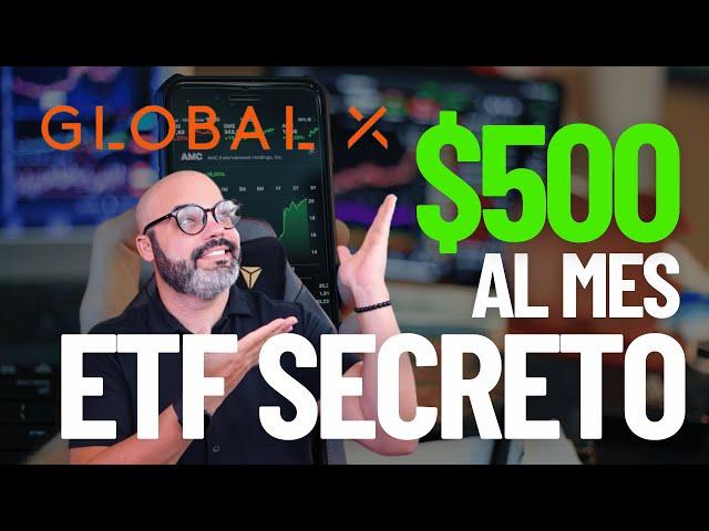 ¡Cómo Ganar $500 al Mes con Este Secreto de Dividendos! | Todo sobre el ETF SECRETO