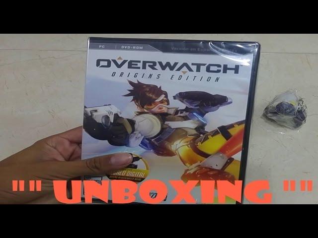 Overwatch origin edition PC UNBOXING (HD)